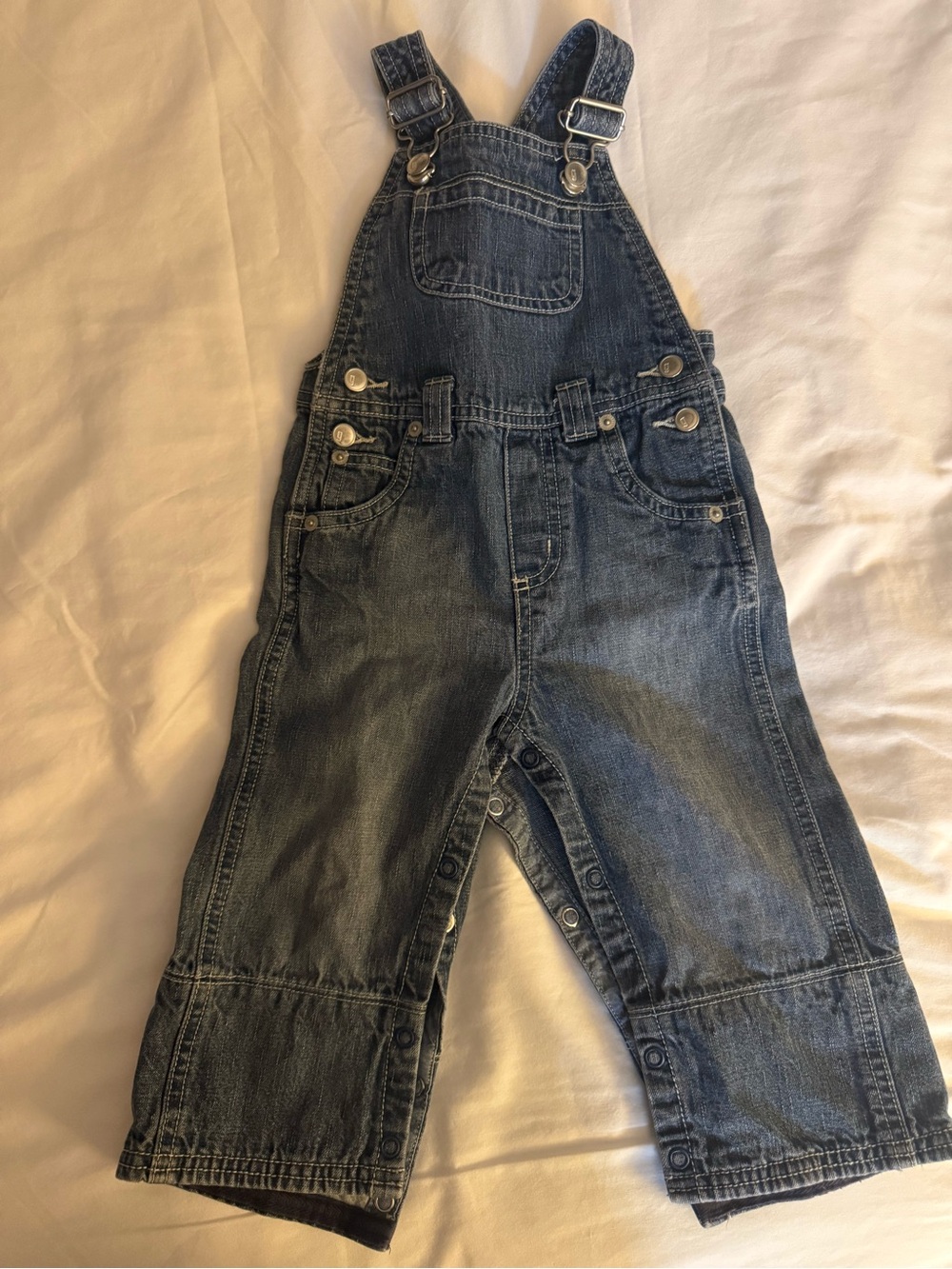Gymboree Kids Dark Wash Denim Overalls